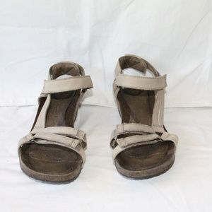 Teva Ysidro Universal Wedge Sandal In Taupe - image 1